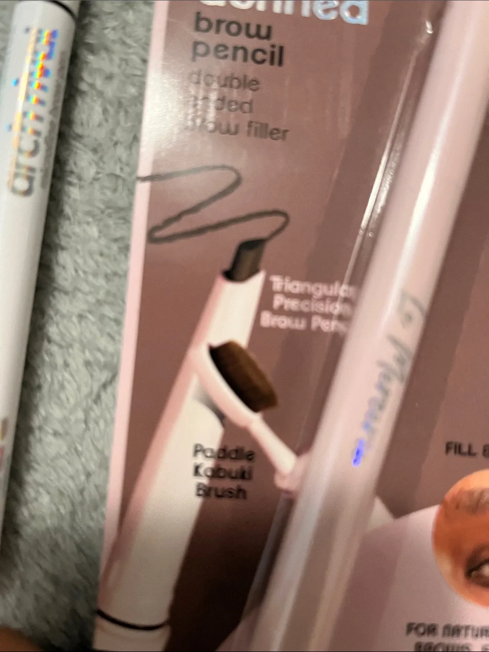 Bundle of two unopened darker brown eyebrow pens